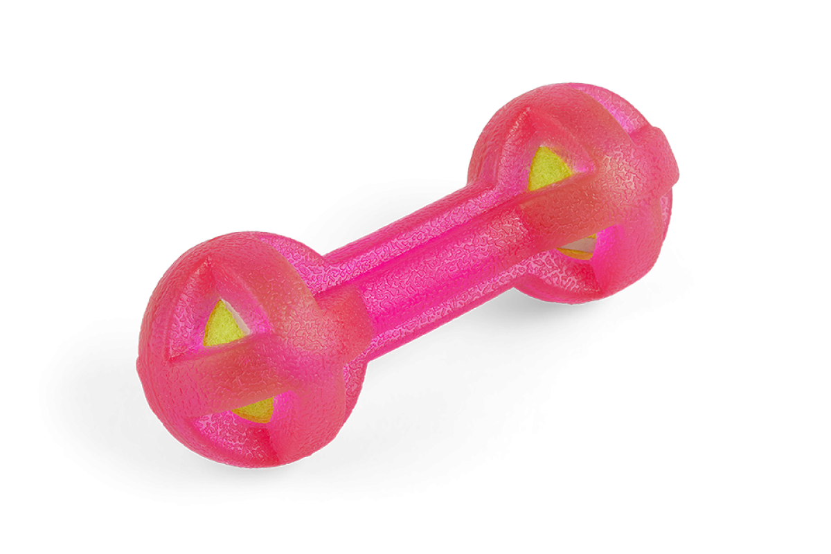 Imagem do produto: Brinquedo Osso de Borracha para Cachorro 3040 - Rosa