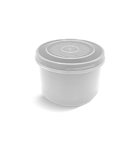 Imagem do produto: Pote com Rosca 0,4L 8300 - Branco