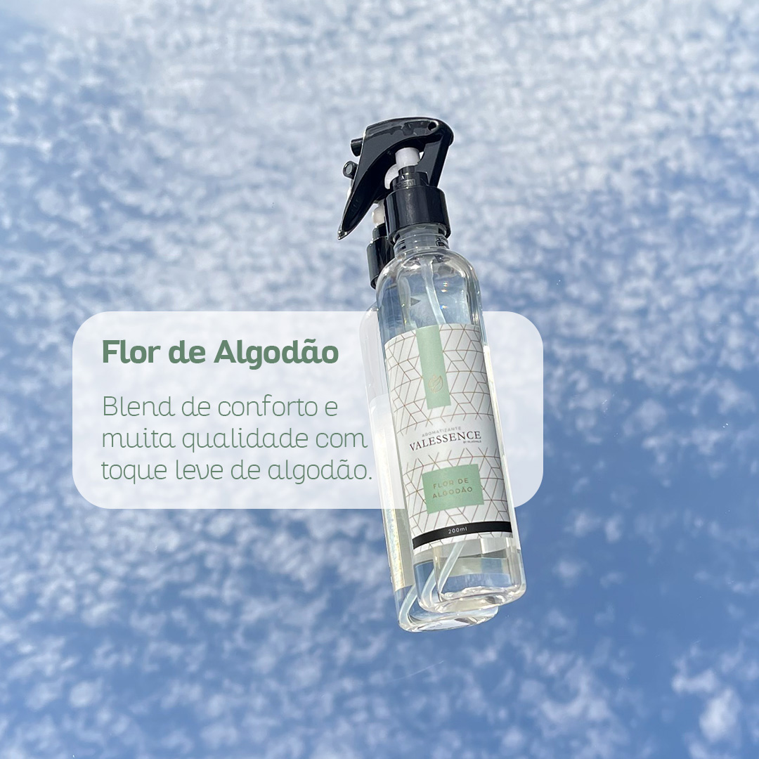 Imagem do produto: Aromatizante Spray Valessence Flor de Algodão