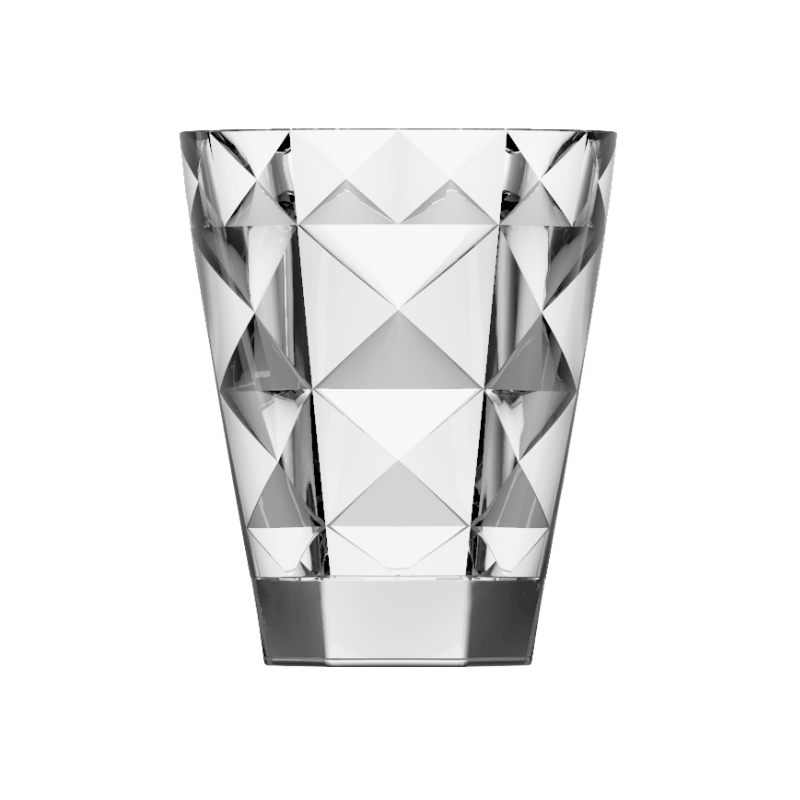 Imagem do produto: Jogo de Copos de vidro modelo Italiano 420ml – Conjunto com 6 Unidades Trasparente